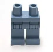 Lego - Minifigure Legs - Blue Grey Gray, Pockets