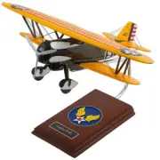 US Army Curtiss P-6E Hawk Fighter Desk Top Display Plane Model 1/20 SC Airplane