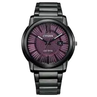 在飛比找ETMall東森購物網優惠-CITIZEN星辰 光動能 簡約時尚男性腕錶 AW1217-