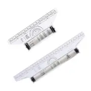 Multipurpose Drawing Parallel Rolling Ruler Balancing Scale for Office Tool