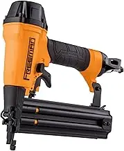 Freeman G2BR50 2nd Generation Pneumatic 18-Gauge 2" Brad Nailer with Adjustable Metal Belt Hook and 1/4" NPT Air Connector
