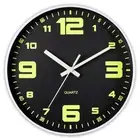 Contemporary 30CM Digital Wall Clock Featuring Luminous Energy Storage