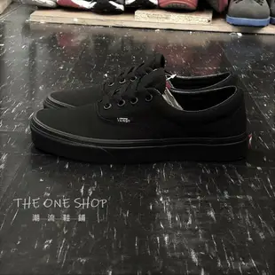 TheOneShop VANS ERA BLACK / BLACK 黑色 全黑 帆布 基本款 經典款 滑板鞋 VN000QFKBKA