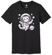 Cat Astronaut Shirt, Outer Space Shirt, Space Shirt, Cat Shirt, Cat Lover Shirt,