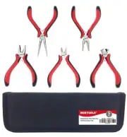 Jewelry Making Plier Set - 5 PCS Kit with Long Nose,Wire,Diagonal & End Cutte...