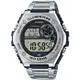 CASIO 卡西歐 10年電力金屬風計時手錶-銀 MWD-100HD-1A