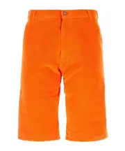 Erl Stretch Corduroy Shorts S,L Orange