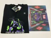 Rare Special gift UNIQLO UT EVANGELION UNIT-01 BESERK Limited M T-Shirt