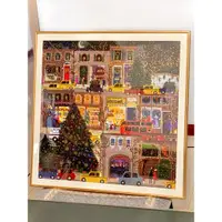 在飛比找ETMall東森購物網優惠-galison圣誕冬燈拼圖相框鋁合金畫框架裱框掛墻裝裱100