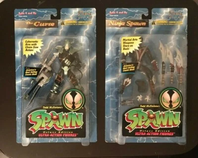 Set of 2ea. | Ninja Spawn & The Curse, both from Spawn Series 3, made in 1995