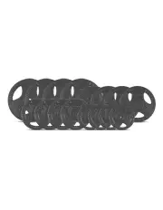 [Cortex] 75kg Tri Grip Standard Weight Plate Set 25mm in Black