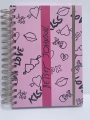 NEW Notebook BETSEY JOHNSON Lined Journal Pink