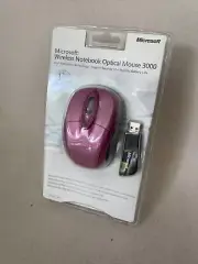 Microsoft Wireless Notebook Optical Mouse 3000 Windows/Mac - DOUBLE PINK