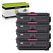 4PK CF363A Magenta Toner fit for HP Color Laserjet Enterprise M552dn M553n M553x