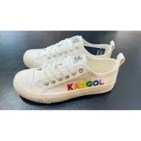 在飛比找蝦皮購物優惠-KANGOL 袋鼠 女鞋 休閒鞋 帆布鞋 小白鞋 白色 #1