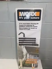 WORX Gutter Cleaning Kit, Model WA4090 for AIR Cordless Electric Leaf Blowers