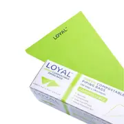 100pk 18in/46cm Loyal Green Compostable Piping Bags