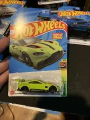 2022 Hot Wheels Aston Martin Vantage GTE 238/250 HW Exotics 9/10 Green DBS DB9