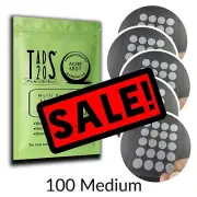 [5pk] 100 Acne Dot Pimple Patches, Cystic Acne, Hydrocolloid Spot Dots Stickers
