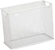 Generic Mesh File Organizer, Magazine Rack, Portable Office Basket Space Saver for Dorms, Apartments, Condos, and Offices, Argent, as described