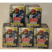 (5) 2020 Topps Update Baseball Blaster Boxes 5 Box Lot MLB Cards Alvarez RC ?