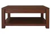 CT Amsterdam Solid Mahogany Timber 2 Drawer Coffee Table