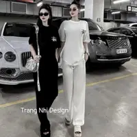 在飛比找蝦皮購物優惠-超美 Stussy 衣服套裝長款柔軟棉質 T 恤 NA198