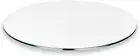 Pro Safe Glass 21" Round Tempered Glass Table Top 1/4" Thick Flat Edge - Clear