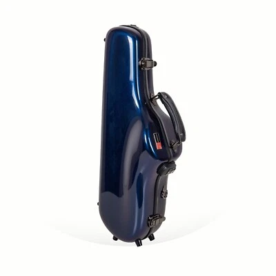 Crossrock CRF1000AS Series fiberglass Hardshell Fiberglass Alto Sax Case