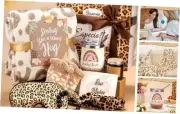 Leopard Gifts for Women, Get Well Soon Gifts with Leopard Tumbler and Blanket,