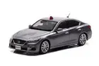 H7432204 RAI'S 1/43 Nissan Skyline GT V37 2022 Riot Police Unit Police Car Gray