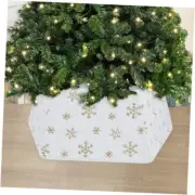 Tree Collar for 9 ft Tree Sequin Christmas Tree Ring Foldable 31.49 Inch Gold