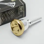 Bach 12C Gold Rim Artisan Small Shank Trombone Mouthpiece 402 BB .2283" Throat