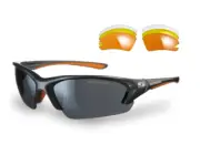 Sunwise Equinox Grey Cycling Sunglasses includes 3 Interchangeable Lenses