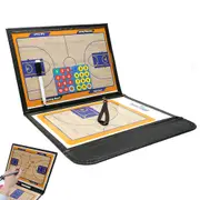 Basketball Coaching Board Clipboard Tactical Kit Dry Erase Marker Training Aids