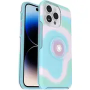 OtterBox Apple iPhone 14 Pro Max Otter + Pop Symmetry Series Case - Glowing Aura (Pink) (77-89738)