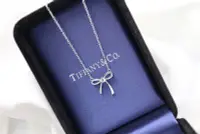 在飛比找Yahoo!奇摩拍賣優惠-現貨#Tiffany&CO.蒂芙尼 項鍊 純銀項鍊 水晶項鍊