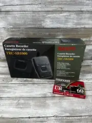 Sanyo Clear Voice Standard Cassette Tape Recorder Player TRC-SB1000