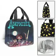 c790 Amphibia Children Lunch Bags Kids School Insulated Lunch Bag Portable Cooler Tote Food tbd790