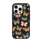 iPhone 16 Pro Impact Case MagSafe Compatible Spring Butterflies