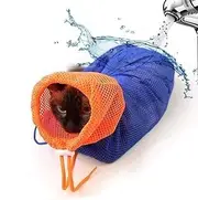 CatYou Cat Grooming Bag Puppy Dog Cleaning Polyester Soft Mesh Scratch & Biting Resisted for Bathing Injecting Examining Nail Trimming