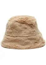 Eugenia Kim Yuki Faux fur Bucket hat - Camel ONE SIZE