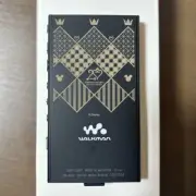 SONY NW-A105 black kingdom hearts 20th Anniversary Limited Edition Walkman