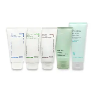 【Innisfree】悅詩風吟全系列洗面乳 150ml 綠茶 火山 海鹽 香榧 蘋果 櫻花 保濕