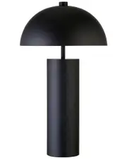Abraham + Ivy York Black Table Lamp