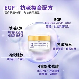 Dr.Hsieh達特醫 EGF緊緻抗老5步驟組(精華+乳液+乳霜+精華油+眼霜)