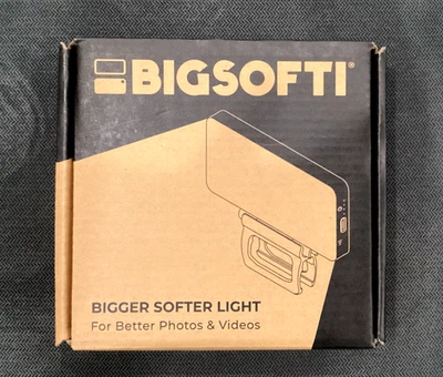 BIGSOFTI One + Universal Clip Pack – Portable Soft Light for Phone, Laptop & Cam
