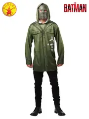The Riddler Costume Top - Adult-Large