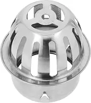 TEMPNAP Stainless Steel Dome Drain Strainer Cover Precision Mesh Filter for Rooftops Balconies and Bathrooms Prevents Clogs and Debris for Efficient Drainage