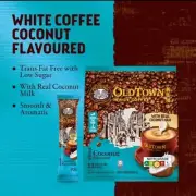 OLD TOWN Coffee 3 in 1 Premix White Coffee Coconut Flavoured 13s x 20g Bundle 4